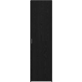 vidaXL visoka komoda crni hrast 50x42.5x185 cm od MDF-a | shoptok.hr