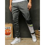 DStreet Spodnie męskie dresowe ciemnoszare | Shoptok.si