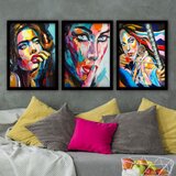 Wallity Set uramljenih slika 3SC79, 3 dijela | Eponuda.ba