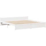 vidaXL Okvir kreveta bez madraca bijeli 180x200 cm od masivne borovine | shoptok.hr
