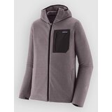 Patagonia R1 Air Full-Zip Hoody Jakna iz flisa may grey | Shoptok.si