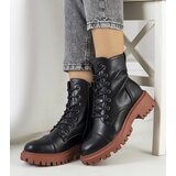 D/CEO Black wedge heeled boots Etylioo | shoptok.hr