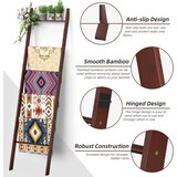 BAMBANG bambusova lestev za odeje 180 cm | Shoptok.si