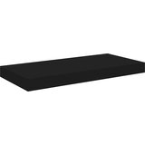  Plutajuće zidne police 4 kom crne 50 x 23 x 3,8 cm MDF | shoptok.hr