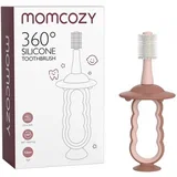 silikonska četkica za zube 360° pink
