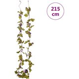 Božićni cvjetni vijenci 6 kom svjetloljubičasti 215 cm | shoptok.hr