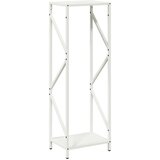  Stalak za drva bijeli 34x25x100 cm Hladno valjani čelik | shoptok.hr