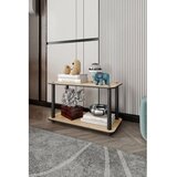 Hanah home sto za kafu bookcase 2 tiers rect hrast | ePonuda.com