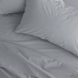 Catherine Lansfield Siva napenjalna rjuha iz perkala 135x190 cm Easy Iron Percale – | Shoptok.si