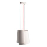 Planetitaly Bel viseči lestenec LED E27 mavčna svetilka moderna viseča luč za kuhinjo 230V, (20561605) Cene