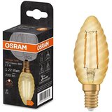 Osram LED svetlobni vir Vintage Edition 1906 kapljične oblike E14 CLBW22 (E14, Ni mogoče zatemniti, Toplo bela, 220 lm, 2,5 W) Slike