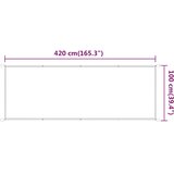  Okomita tenda svjetlozelena 100 x 420 cm od tkanine Oxford | shoptok.hr