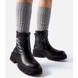 Gemre Black ankle boots with decorative upper Garrett | shoptok.hr