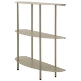 Mauro Ferretti Sivo-bež metalni pomoćni stol 28x90 cm Saturn – | shoptok.hr