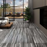 vidaXL samoljepljive podne obloge PVC 5,21 m&sup2; 2 mm prugaste sive cijene