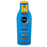 Nivea sun Protect & Bronze Sun Lotion SPF20 mlijeko za intenzivno tamnjenje i brončanu put 200 ml | shoptok.hr