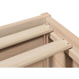 vidaXL Posteljni okvir brez vzmetnice 100x200 cm trdna borovina | Shoptok.si