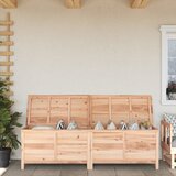 The Living Store Vrtna škatla za shranjevanje 198,5x50x56,5 cm trden les jelke - Vrtna Škatla Za Shranjevanje, (21438880) Cene