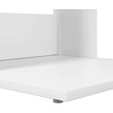  Stranska miza Bela 40 x 38 x 62,5 cm Konstruiran les, (5000201868) | Shoptok.si