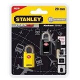 Stanley Set 2 katanca za torbe, 20mm, Crno-žuti Cene
