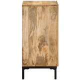 vidaXL Komoda 53x35x72 cm trden mangov les | Shoptok.si