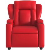  Naslanjač rdeče umetno usnje | Shoptok.si