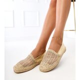 Gemre Golden lace platform espadrilles Plevis | shoptok.hr