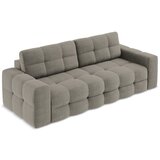 Makamii Temno siva raztegljiva sedežna garnitura iz tkanine bouclé 255 cm Milu – | Shoptok.si