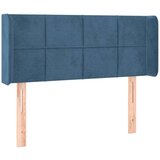 Maison Chic vzglavna omarica - nočna omarica - posteljna omarica z ušesi temno modro 103x16x78/88 cm žamet, (21710537) Cene