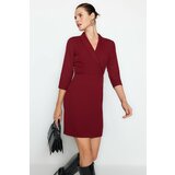 Trendyol Dress - Burgundy - A-line Cene