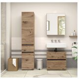 Støraa Omarica za pod umivalnik v hrastovem dekorju 60x55 cm Wisla – | Shoptok.si