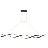  LED luster na sajli TWIST LED/37W/230V 4000K 120 cm crna | Eponuda.com