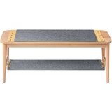 SoBuy klop za čevlje s sedežem v barvi lesa v minimalističnem slogu, (21123424) | Shoptok.si