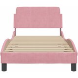  Okvir za krevet s uzglavljem Dover 90x190 cm baršunasti | shoptok.hr