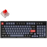 KEYCHRON V5 QMK Mehanska Tipkovnica / Matirana črna barva / K Pro Red / V5-C1, (22108698) | Shoptok.si