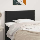 Uzglavlje crno 100x5x78/88 cm od umjetne kože | shoptok.hr