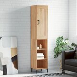 vidaXL Visoka komoda hrasta sonome 34,5x34x180cm od konstruiranog drva Cijene
