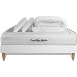Royal Palace Bedding Celoten paket za posteljo - Vzmetnica 180x200 cm + Vzmetni boksi z letvami (komplet) + 2 vzglavnika + odeja - Balmoral, (21613467) Cene