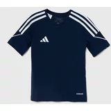 Adidas Otroška kratka majica TIRO 23SY mornarsko modra barva, HR4618