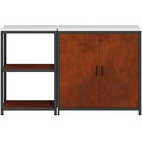  Kuhinjski set za pohranu HATTEM 2 pcs Rđa Čelik | shoptok.hr
