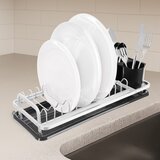 Orion Crno-bijeli metalni ocjeđivač za posuđe 41,5x17 cm Deluxe – | shoptok.hr