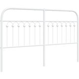 vidaXL Kovinsko vzglavje belo 160 cm, (21251375) Cene