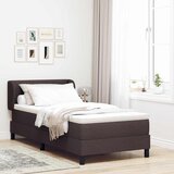  s opruga kutije Tamno smeđa 90 x 200 cm tkanina | shoptok.hr