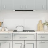  Kuhinjske zaštite od prskanja 2 kom prozirne 70x60 cm staklene | shoptok.hr