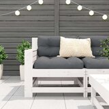  Sofa s naslonom za ruke bijela 69x62x70 5 cm od borovine | shoptok.hr