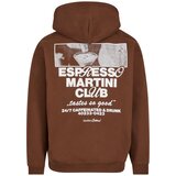Another Cotton Lab Jopa na zadrgo 'Espresso Martini' rjava / bela | Shoptok.si