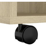 vidaXL Ormarić s kotačima boja hrasta sonome 60x35x75 cm od iverice | shoptok.hr