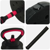 4-u-1 set bućica 40kg Crna i crvena Cement i pijesak od željeza | shoptok.hr