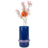 PT LIVING Tamno plava staklena vaza (visina 22 cm) Animado Anillo – | shoptok.hr