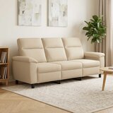 SOFA Krem 214 x 90 x 95 cm Tkanina | shoptok.hr
